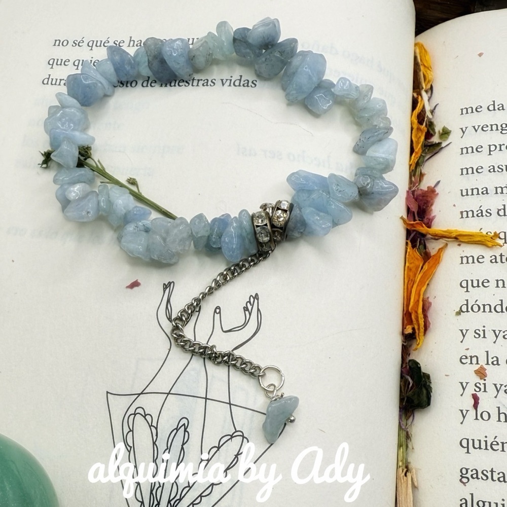 Alquimia Light Blue Gemstone Bracelet